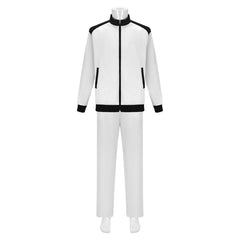 Haymitch Abernathy weiß Kostüm Set The Hunger Games: Sunrise on the Reaping Haymitch Abernathy Cosplay Outfit