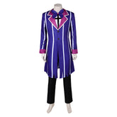 Hazbin Hotel Alastor lila Kostüm Set Cosplay Outfits
