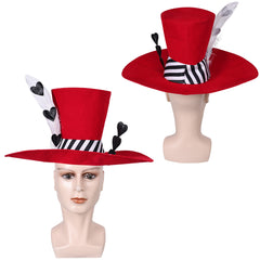 Hazbin Hotel Valentino Zylinder Cosplay Hut Halloween Mottoparty Requisite