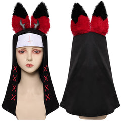 Hell's Greatest Nun Alastor Hazbin Hotel Alastor Nonnenhaube Cosplay Requisite