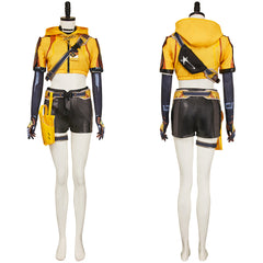 Hollowpoint gelb Kostüm FragPunk Hollowpoint Cosplay Outfits
