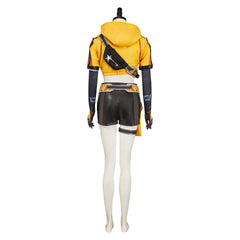 Hollowpoint gelb Kostüm FragPunk Hollowpoint Cosplay Outfits