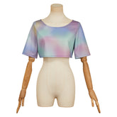 Huntrix Rumi gedruckt Shirt Kpop Demon Hunters Rumi Cosplay Outfits