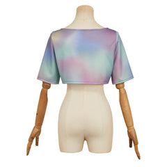 Huntrix Rumi gedruckt Shirt Kpop Demon Hunters Rumi Cosplay Outfits