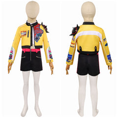 Huntrix Rumi Kinder K-Pop: Demon Hunters Rumi gelb Cosplay Outfits