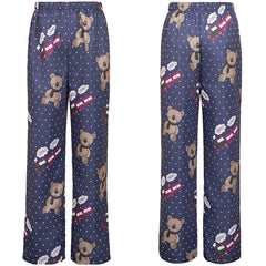 Huntrix Rumi Pyjamahose KPOP Demon Hunters Rumi Cosplay Freizeithosen