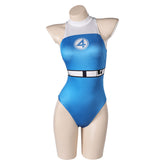 Invisible Woman Sue Storm Jumpsuit The Fantastic Four: First Steps (2025) Cosplay Outfits