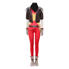 Jean Grey rot Jumpsuit X-Men '97 Jean Cosplay Outfit