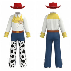 Jessie gelb blau weiß Kinder Kostüm Set Toy Story Jessie Cosplay Outfit