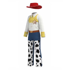 Jessie gelb blau weiß Kinder Kostüm Set Toy Story Jessie Cosplay Outfit