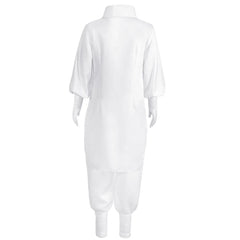 Kashimo Hajime weiß Uniform Jujutu Kaisen Cosplay Kostüm