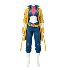 Jubilee gelb Kostüm Set Marvel Rivals Jubilee Cosplay Outfit