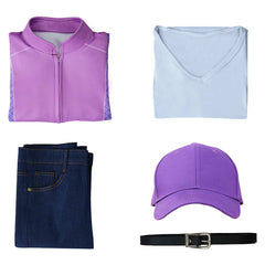 Judy Hopps lila Kostüm Set Zoomania Judy Cosplay Outfits