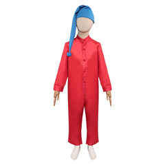 Jungen Schnettwittchen Zwerge rot Kostüm Cosplay Outfits