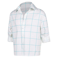 K-Pop: Demon Hunters Saja Boys Jinu weiß Hemd Cosplay Outfits