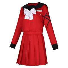 Kako Tsukumo rot Kleid The Hundred Line Kako Cosplay Kostüm