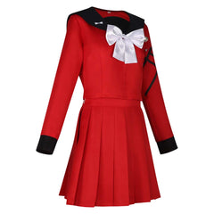 Kako Tsukumo rot Kleid The Hundred Line Kako Cosplay Kostüm