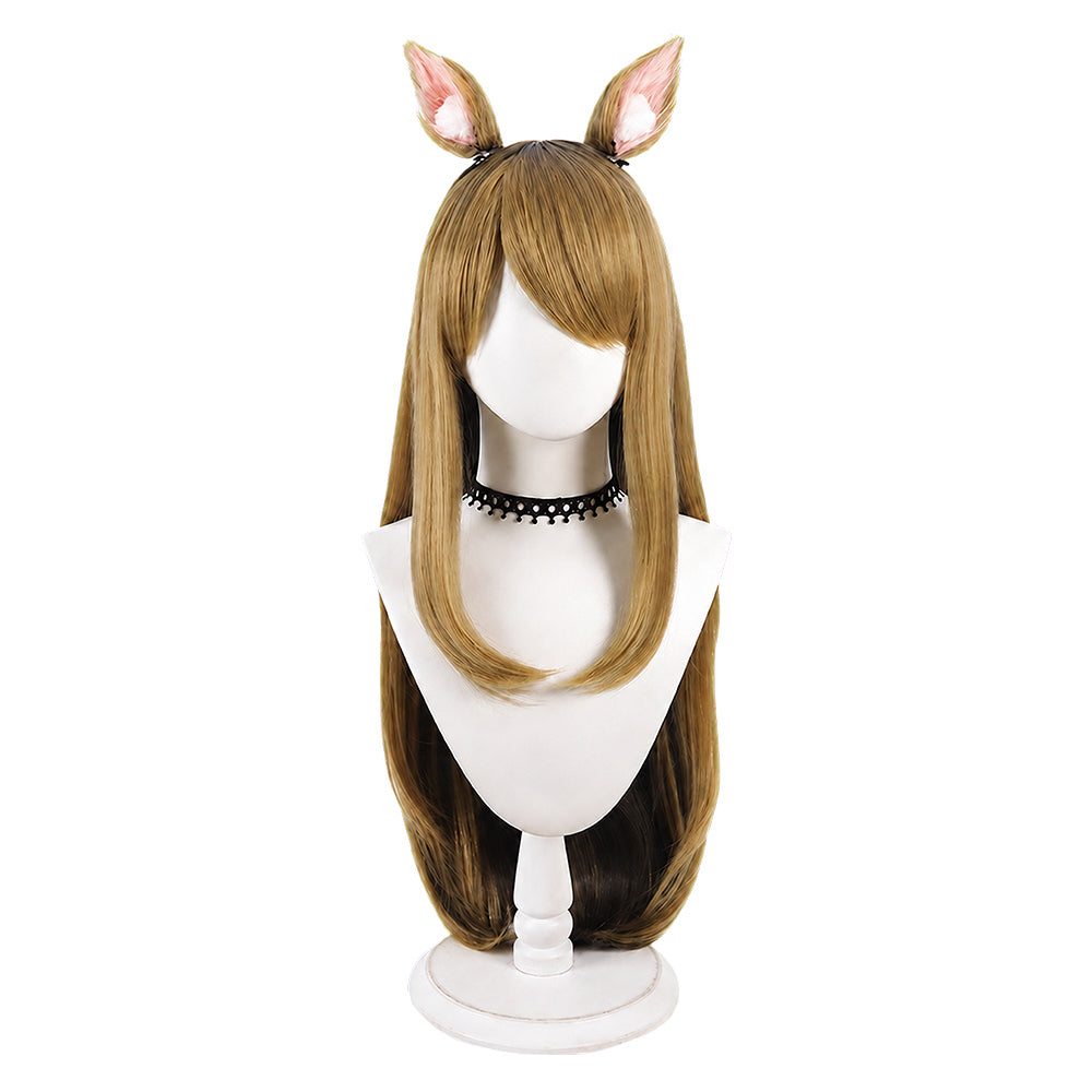 Kaoruko Nishi Hitzebeständiges Haar Chainsmoker Cat Kaoruko Nishi Cosplay Perücke