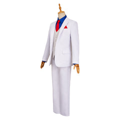 Kazamatsuri Kyouichirou weiß Anzug The Dinner Table Detective Cosplay Kostüm