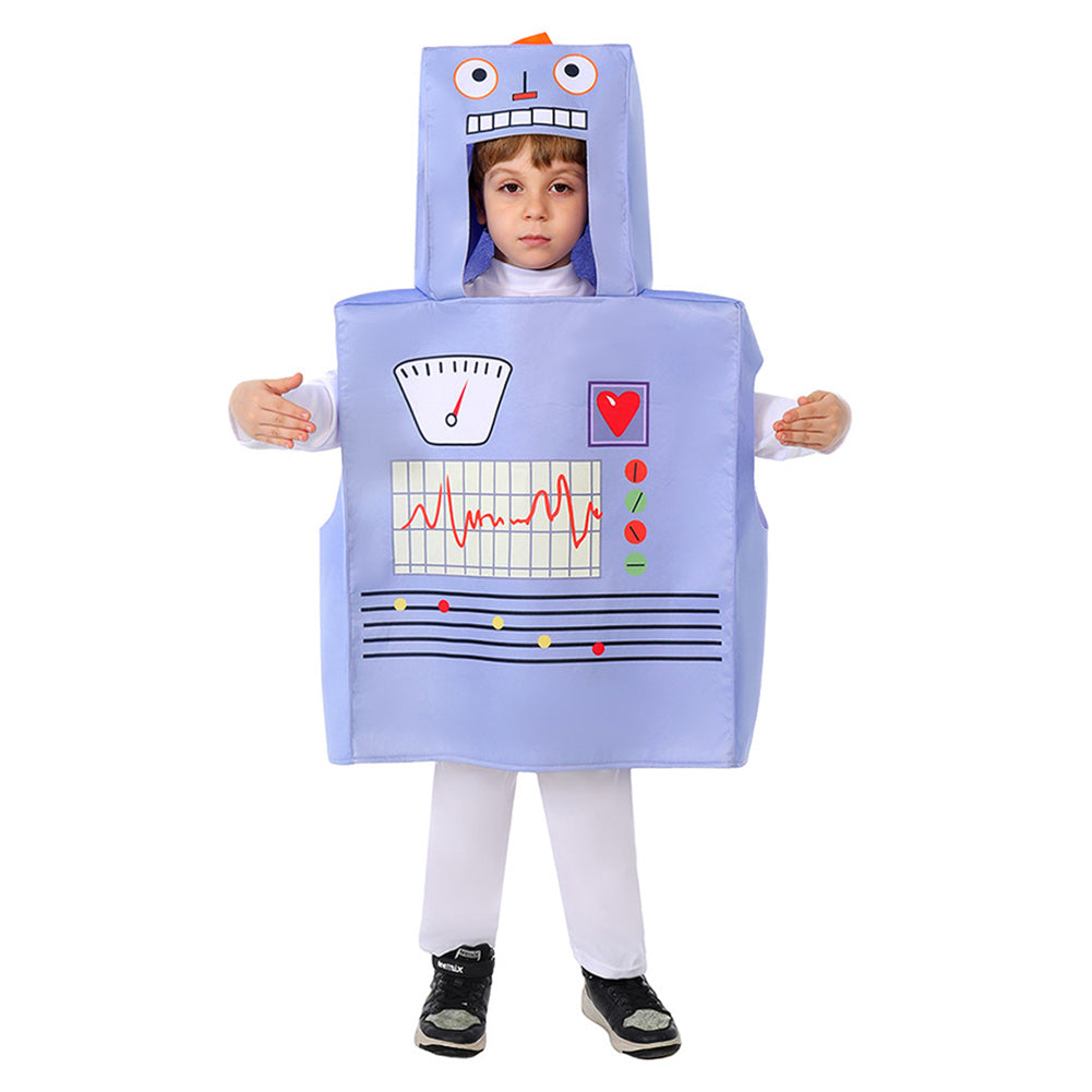 Kinder Cosplay Kostüm Outfits Halloween Karneval Anzug Roboter Cosplay Luft- und Raumfahrt Performance