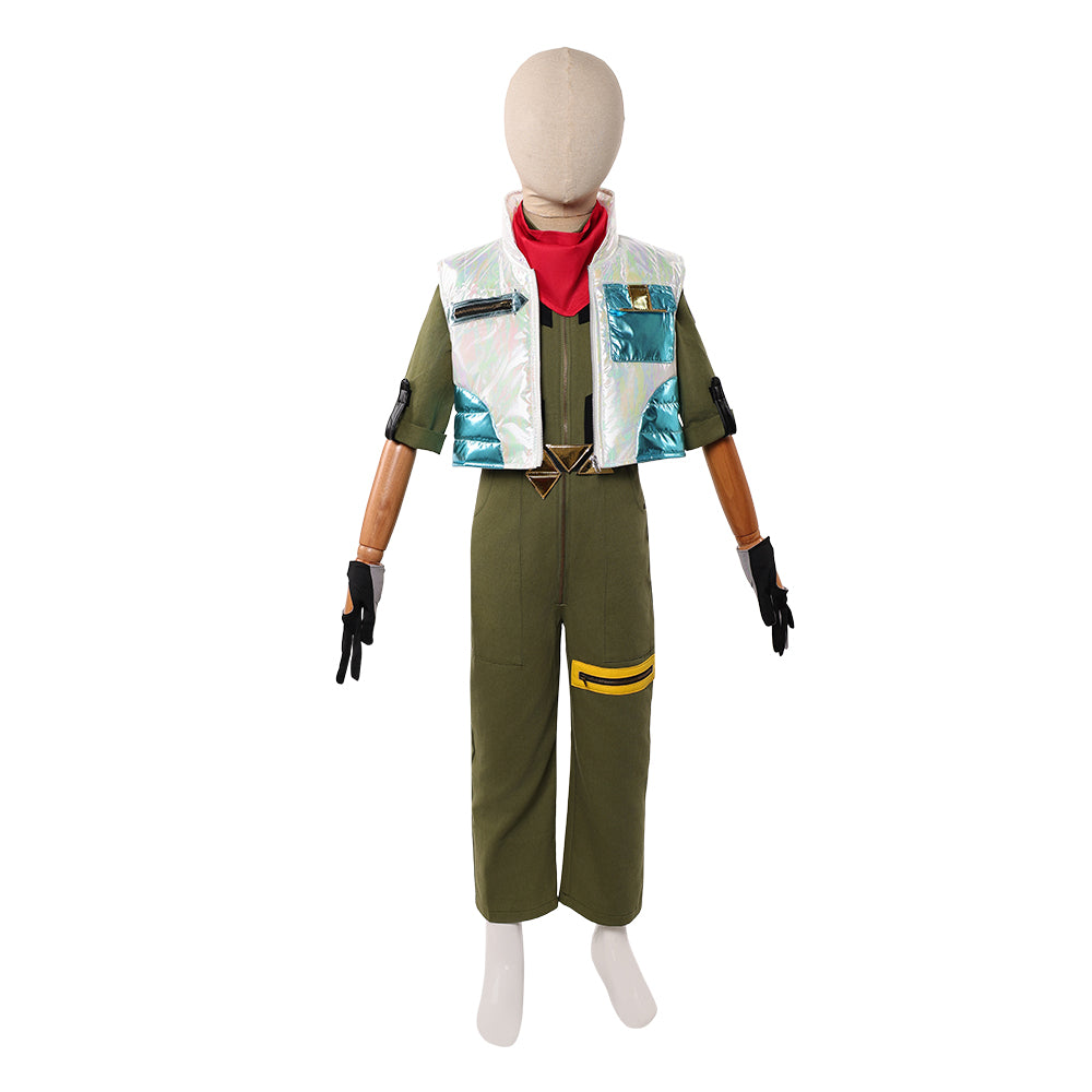 Kinder Fox McCloud Kostüm Set Super Mario Galaxy Movie Fox McCloud Outfit