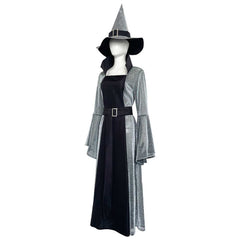Kinder Mädchen Cosplay Kostüm Outfits Halloween Karneval Anzug Mittelalterliche Hexen