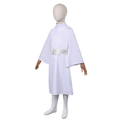 Kinder Mädchen Cosplay Prinzessin Leia Kostüm Outfits