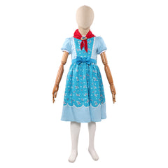 Kinder Mädchen Holly Kleid Stranger Things Holly Wheeler Cosplay Kostüm Set