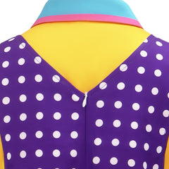 Kinder Mädchen Holly Wheeler Stranger Things 2025 lila Kostüm Set