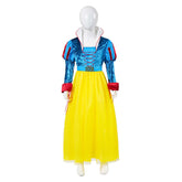 Kinder Mädchen Kleid Cosplay Kostüm Outfits Halloween Karneval Anzug Schneewittchen