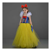 kinder Mädchen Kleid Cosplay Kostüm prinzessin kostüm Outfits Halloween Karneval Anzug Schneewittchen