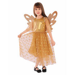 Kinder Mädchen Kleid Engel Cosplay Kostüm Outfits Halloween Karneval Anzug