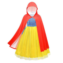 Kinder Mädchen Kleid Schneewittchen Cosplay Kostüm Outfits Halloween Karneval Anzug