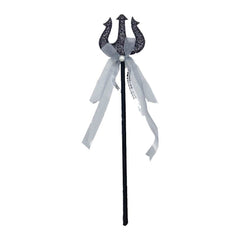  Kinder Mädchen Prinzessin Dunkel Schmetterling Flügel Gabel Zauberstab Halloween Karneval Kostüm Zubehör