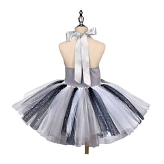 Kinder Mädchen tutu Kleid Cosplay Kostüm Outfits Halloween Karneval Anzug Waschbär