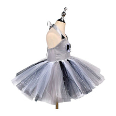 Kinder Mädchen tutu Kleid Cosplay Kostüm Outfits Halloween Karneval Anzug Waschbär
