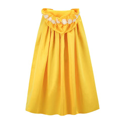 Kinder Mädchen Umhang Belle Cosplay Mantel Kostüm Outfits Halloween Karneval Anzug
