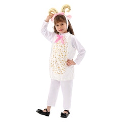 Kinder Schaf Cosplay Kostüm Outfits Halloween Karneval Anzug