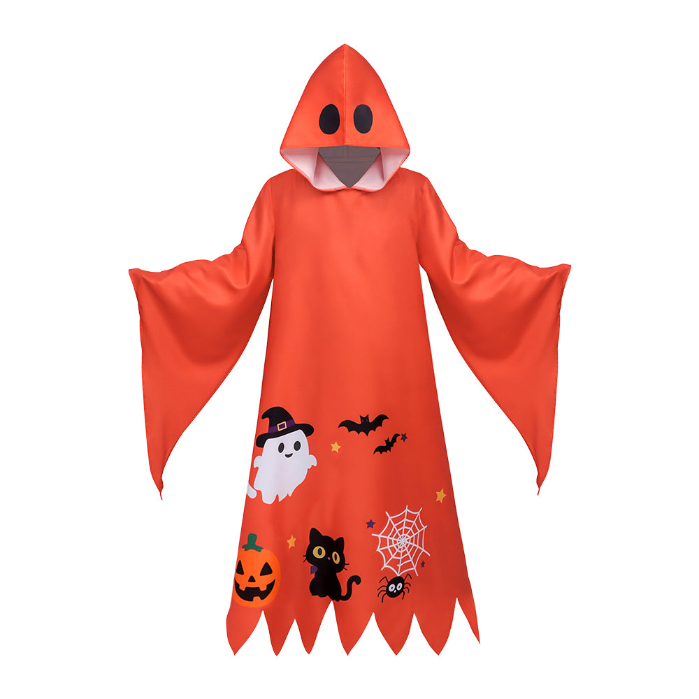 Kürbis Robe orange Kostüm Set Halloween Karneval Party Cosplay Outfit