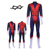 Kurt Wagner rot Kostüm Set X-Men '97 Kurt Wagner Cosplay Outfit