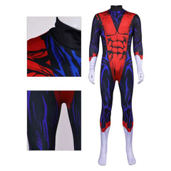 Kurt Wagner rot Kostüm Set X-Men '97 Kurt Wagner Cosplay Outfit