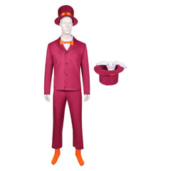 L'Illusionniste rot Anzug The Illusionist Cosplay Outfits