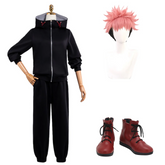 Yuji Itadori Schuluniform Jujutsu Kaisen Kostüm Cosplay Kostüm