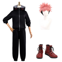 Yuji Itadori Schuluniform Jujutsu Kaisen Kostüm Cosplay Kostüm