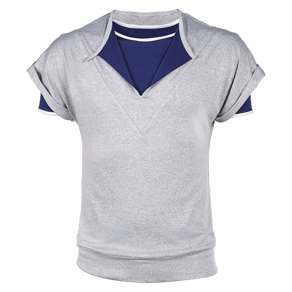 Lucas Sinclair grau Shirt Stranger Things 5 Lucas Cosplay Outfits