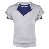 Lucas Sinclair grau Shirt Stranger Things 5 Lucas Cosplay Outfits