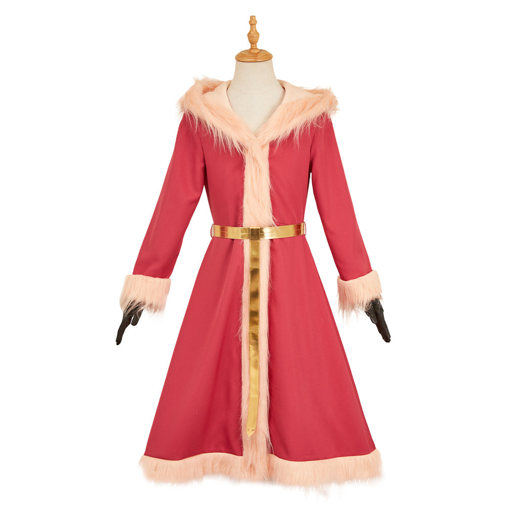 Lucifer Morningstar rosa Kostüm Set Hazbin Hotel 2 Lucifer Cosplay Outfits