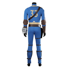 Lucy (TV Series) Fallout Herren Vaultbewohner Vault 33 Jumpsuit Cosplay Kostüm