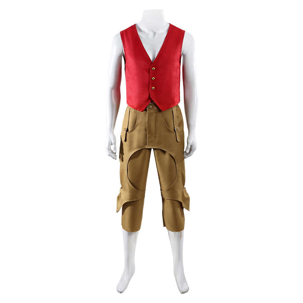Luffy rot Outfit ONE PIECE 2 Monkey D. Luffy Cosplay Kostüm