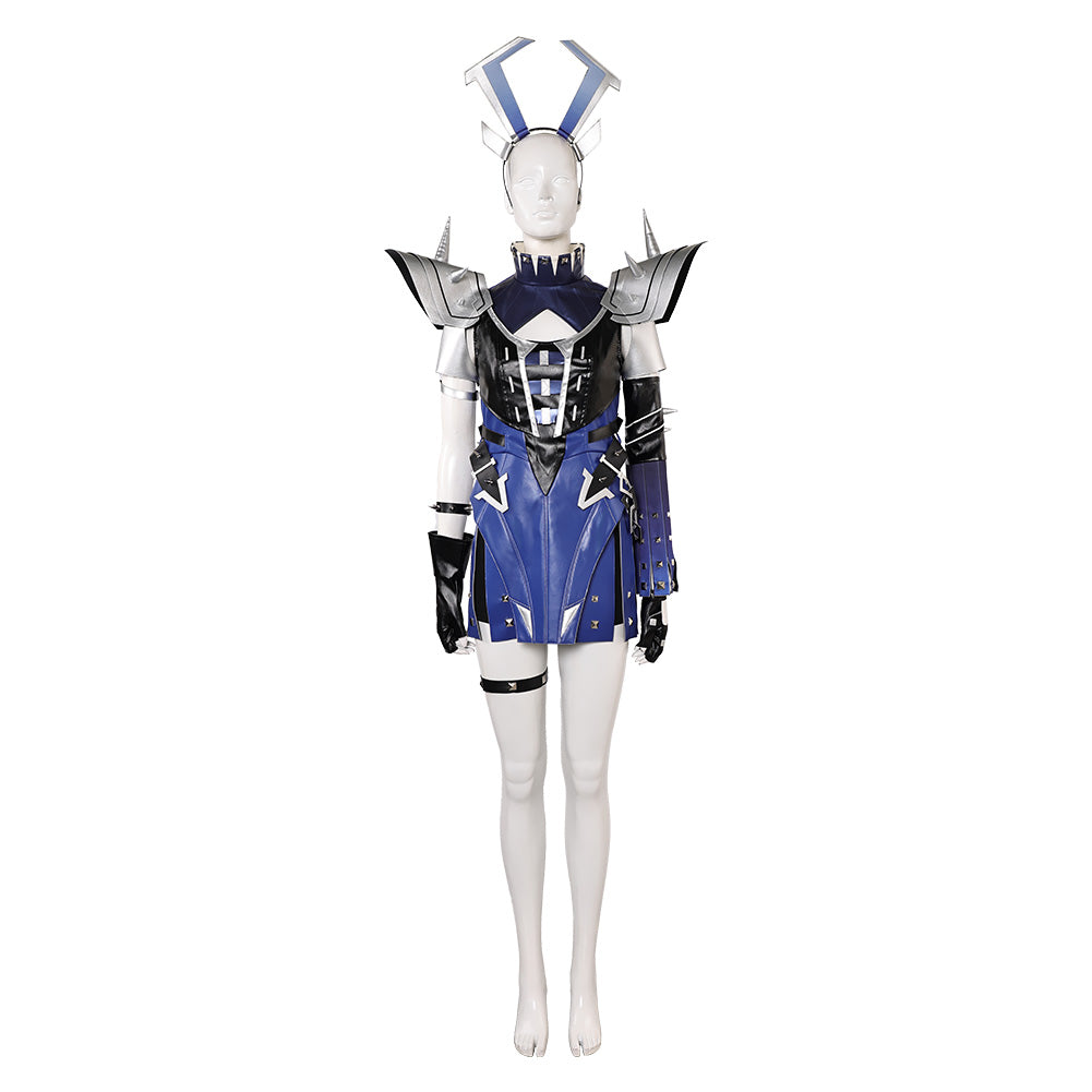 M Rival Magik lila Kostüm Set Cosplay Outfits